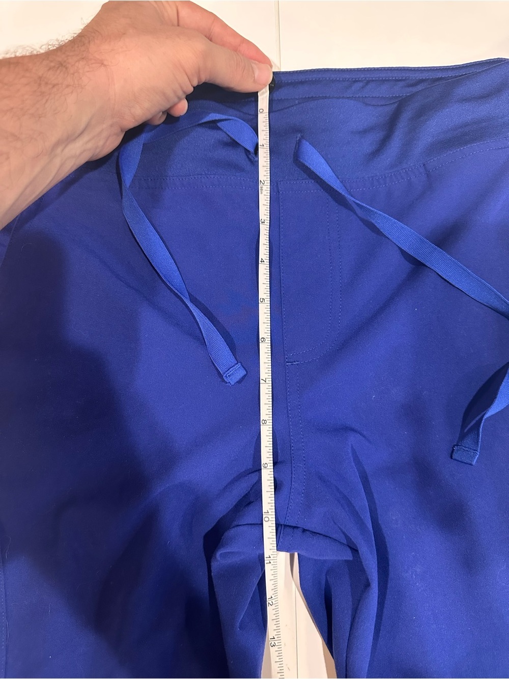 FIGS Kade Cargo Scrub Pants M Tall Royal Blue Straight Leg T21004T - Picture 10 of 11
